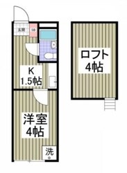 リコリスAの物件間取画像